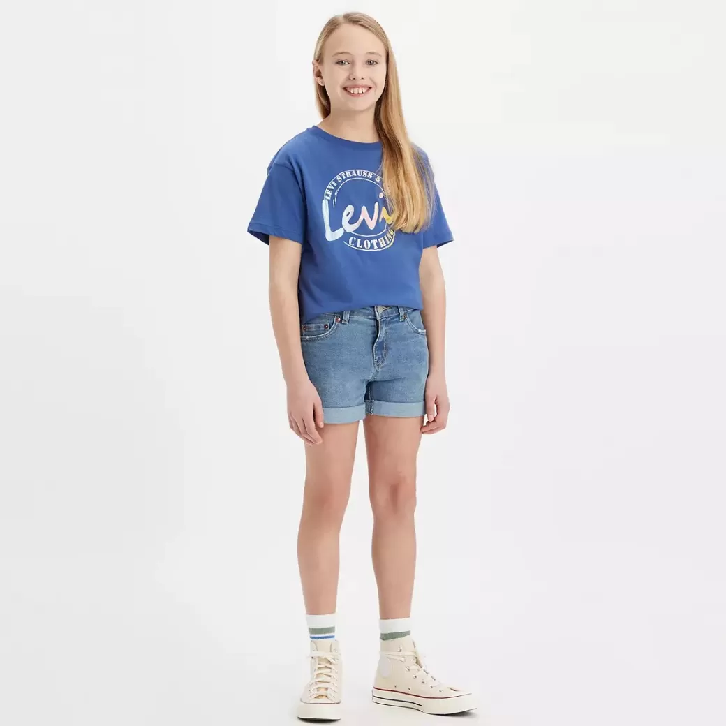 Levi's Uppvikta Shorts Till Flickvannen Discount