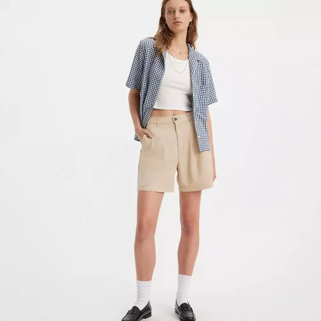 Levi's Veckade Byxshorts Best Sale