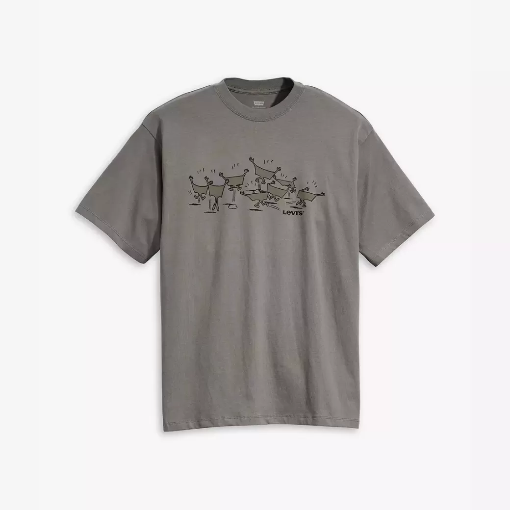 Levi's Vintage-Fit T-Shirt Med Tryck New