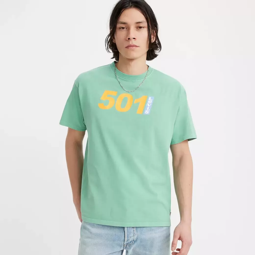 Levi's Vintage-Fit-T-Shirt Med Tryck Hot