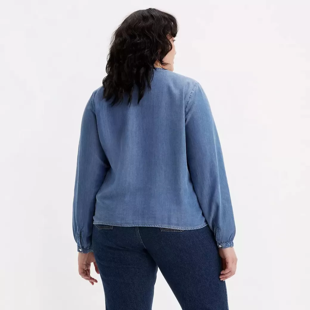 Levi's Zenda Blus (Plusstorlek) Clearance